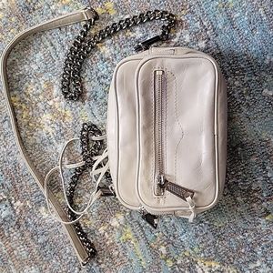 Rebecca Minkoff Grey Leather Crossbody